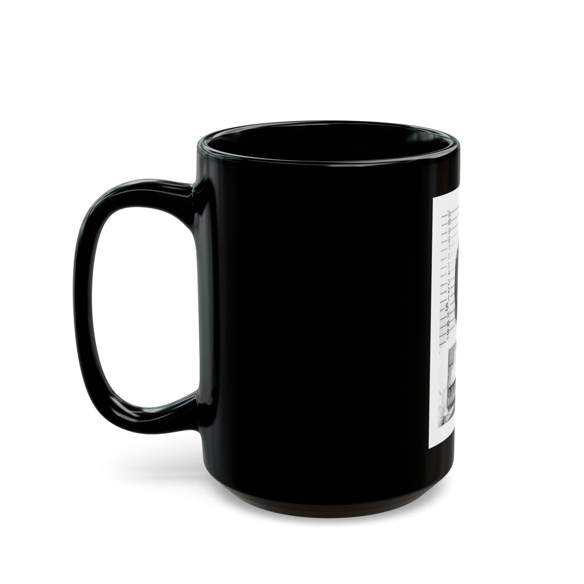 Rick James Mugshot Mug – 11oz & 15oz Black Ceramic