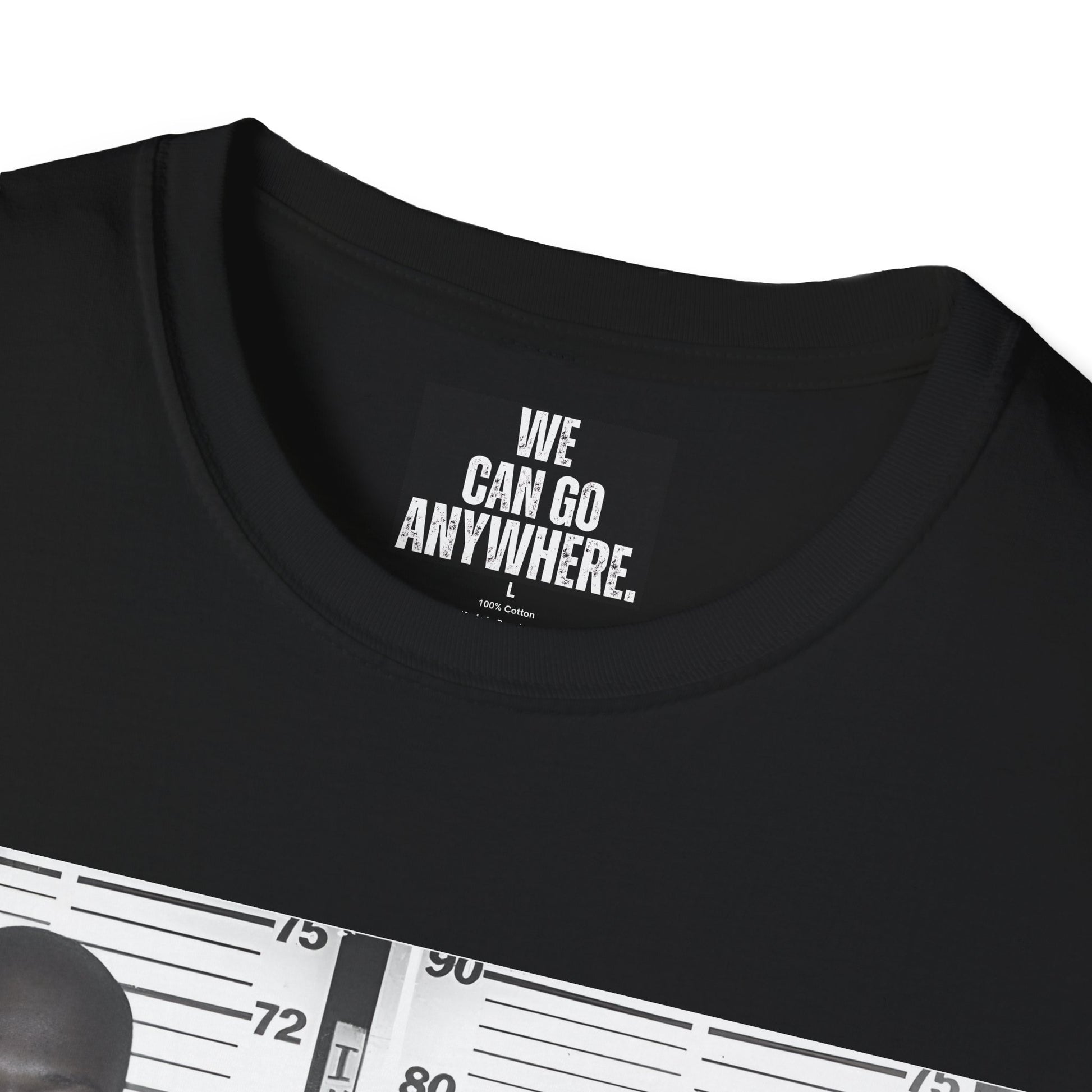 50 Cent Curtis Jackson Mugshot T-Shirt – “Built, Not Broken”