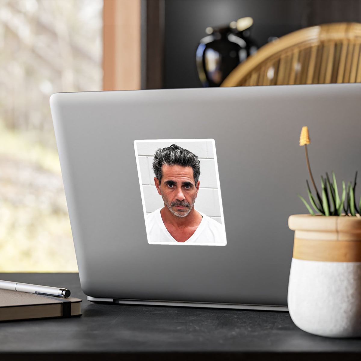 Joey Merlino Mugshot Sticker – Kiss-Cut Vinyl Decal
