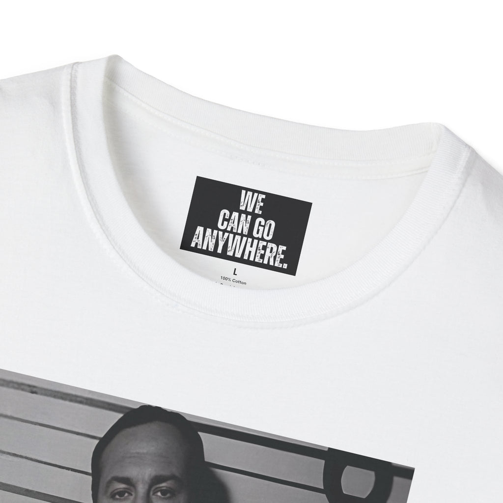 Tony Soprano Mugshot Shirt | Sopranos Mafia T-Shirt | Mob Boss Streetwear | Anti-Rat Collection | Gildan Softstyle Tee