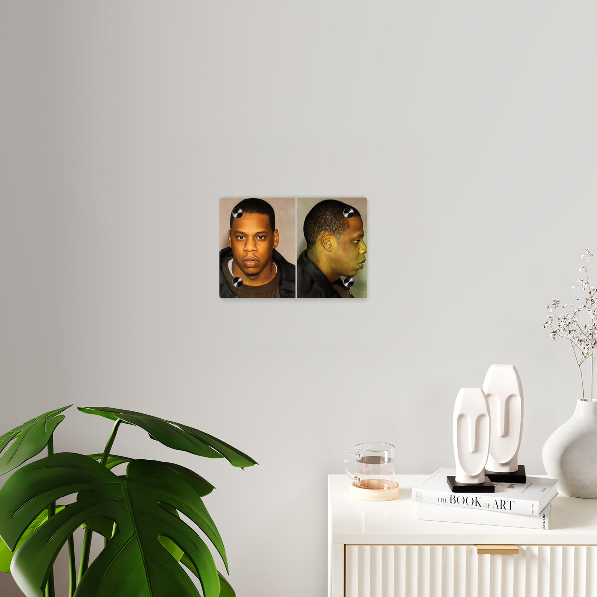 Jay-Z Mugshot Acrylic Wall Art