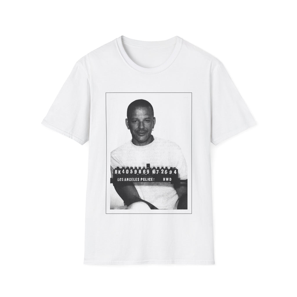 Mel Gibson Mugshot T-Shirt – Unisex Softstyle Tee