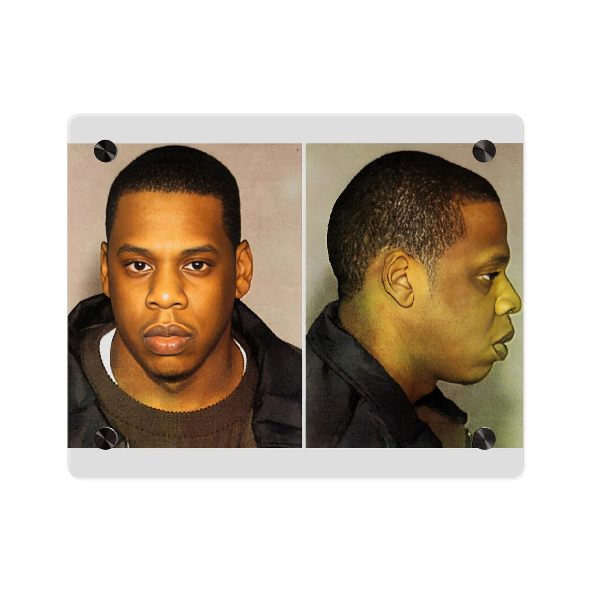 Jay-Z Mugshot Acrylic Wall Art