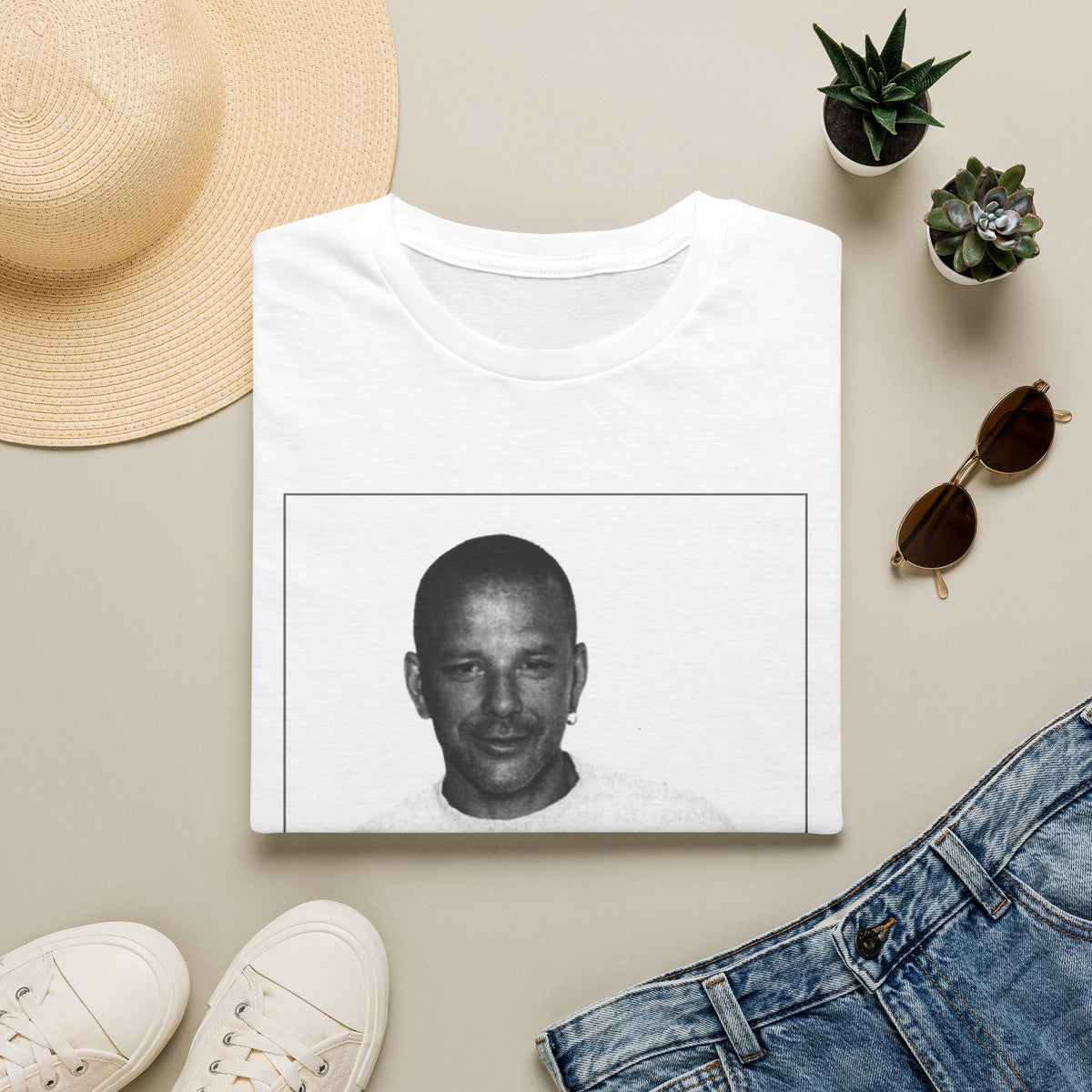 Mel Gibson Mugshot T-Shirt – Unisex Softstyle Tee