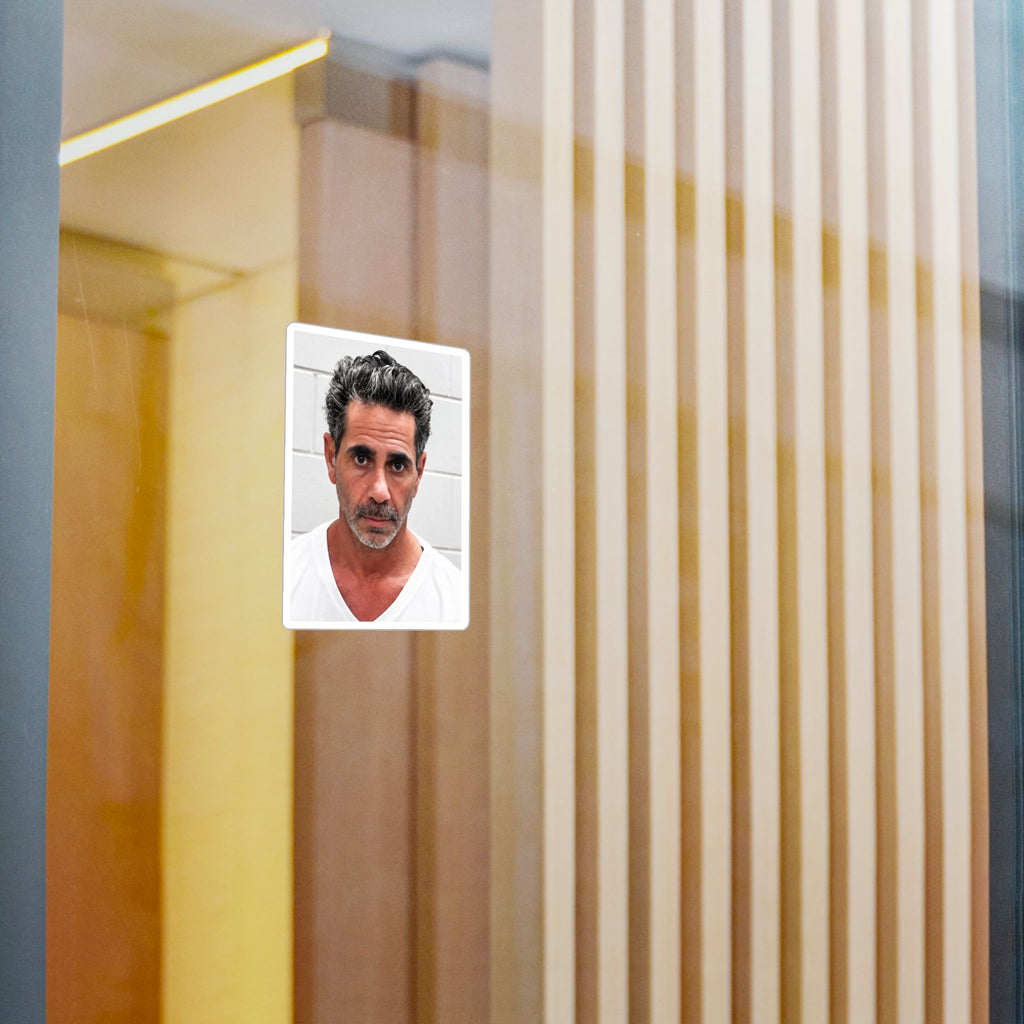 Joey Merlino Mugshot Sticker – Kiss-Cut Vinyl Decal
