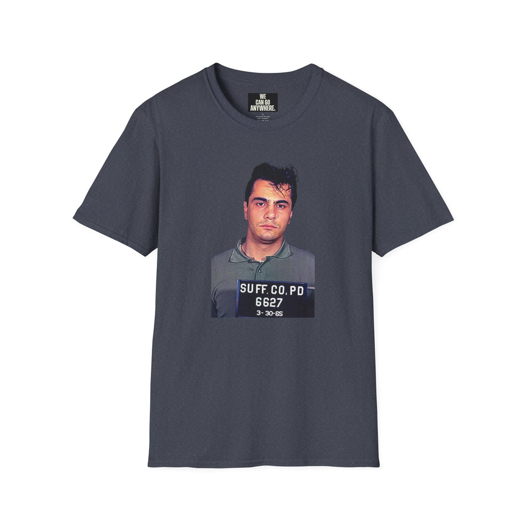 John Gotti Mugshot Never Fold T-Shirt