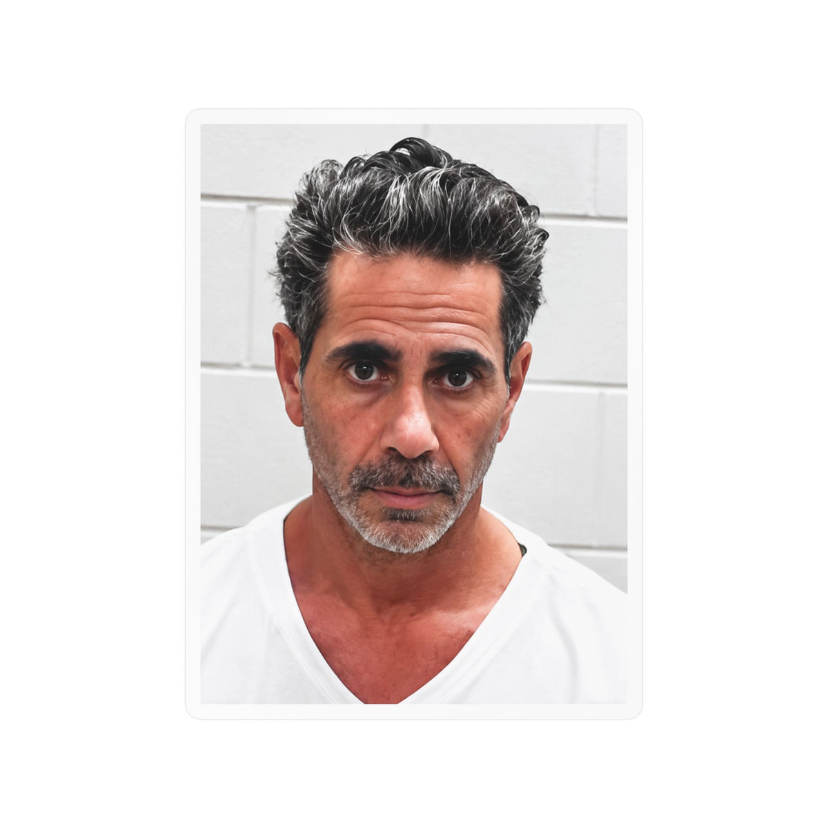 Joey Merlino Mugshot Sticker – Kiss-Cut Vinyl Decal