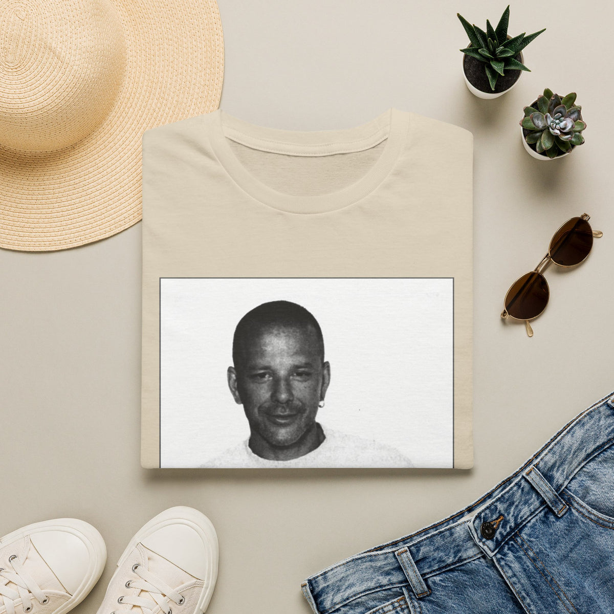 Mel Gibson Mugshot T-Shirt – Unisex Softstyle Tee