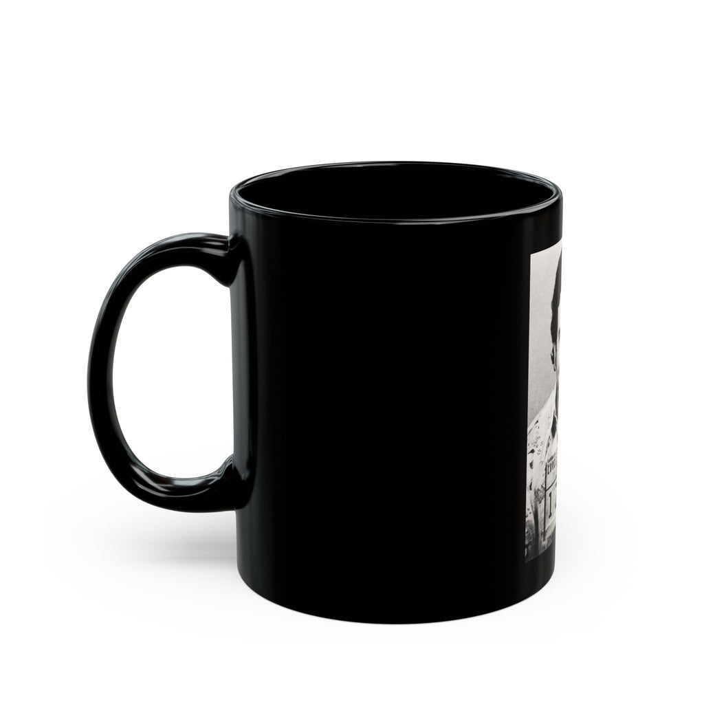 “The Kingpin of Medellín” – Pablo Escobar Tribute Mug – Glossy Black Ceramic