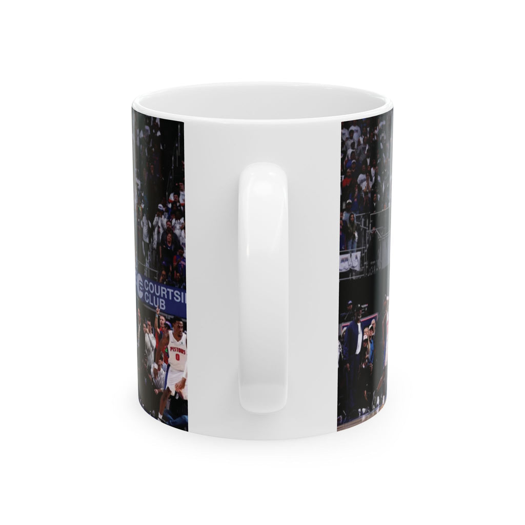 Jalen Brunson New York Knicks NBA Game Winner Playoffs Basketball Celebration Ceramic Mug - Perfect for Fans & Gifting