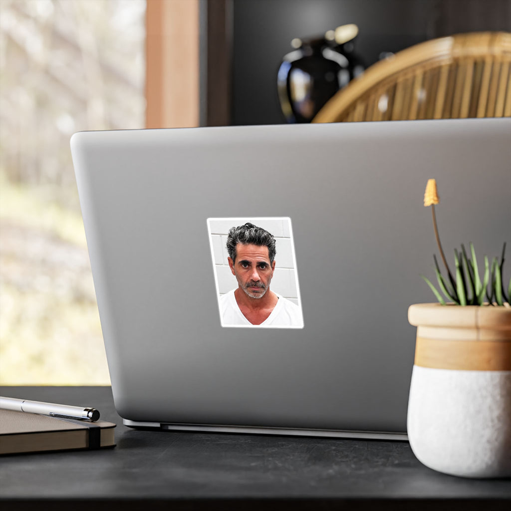 Joey Merlino Mugshot Sticker – Kiss-Cut Vinyl Decal