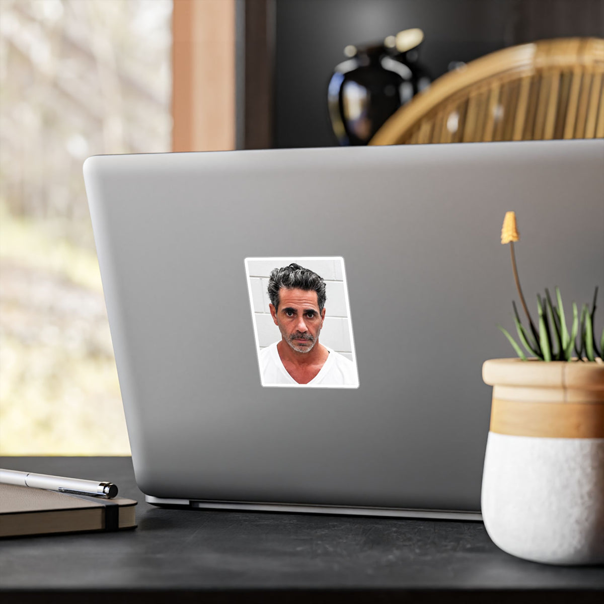 Joey Merlino Mugshot Sticker – Kiss-Cut Vinyl Decal
