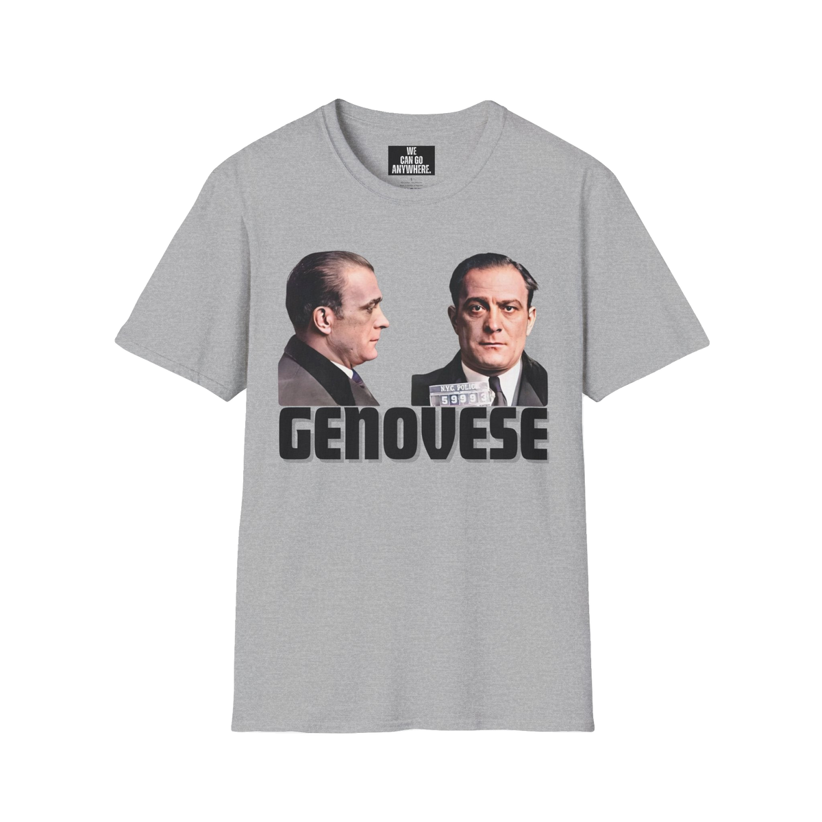 Vito Genovese Mugshot T-Shirt – Respect Built Empires
