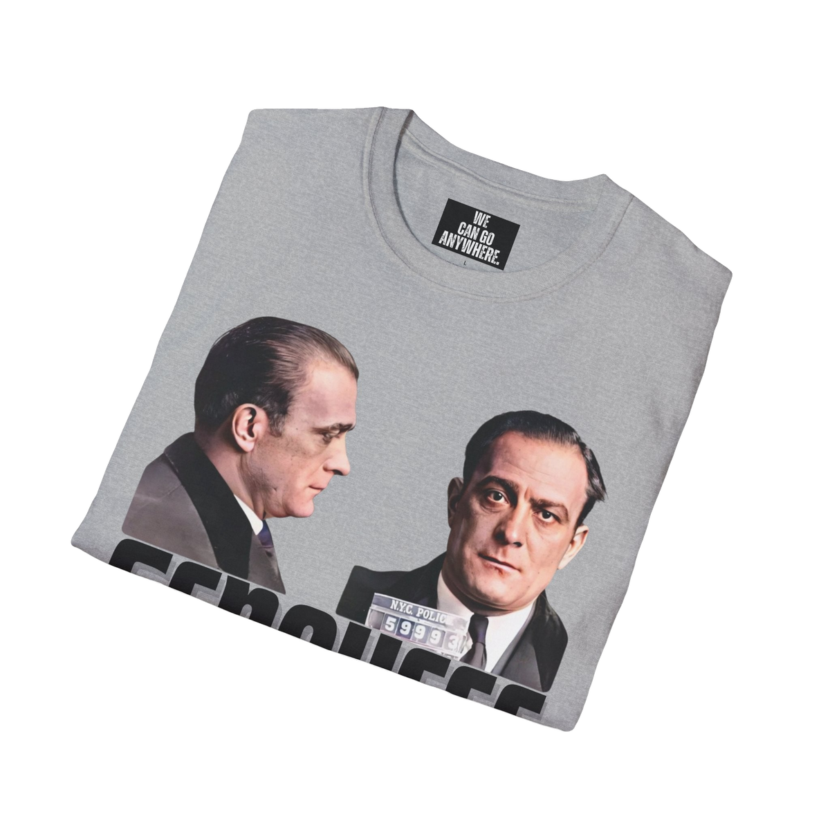 Vito Genovese Mugshot T-Shirt – Respect Built Empires