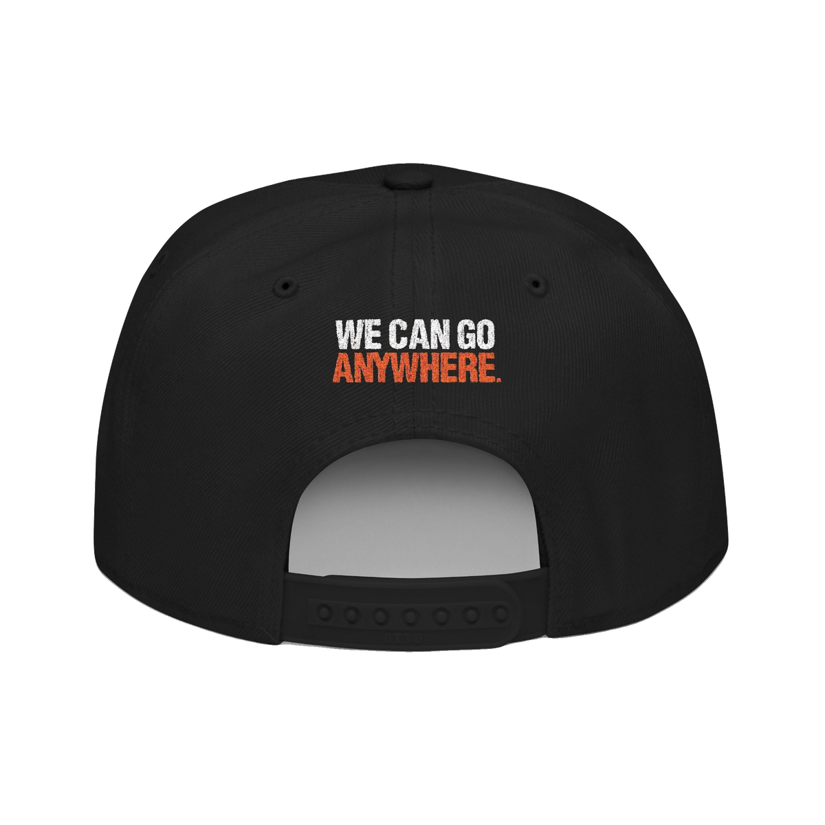 Stand Up Never Fold Embroidered Snapback Hat