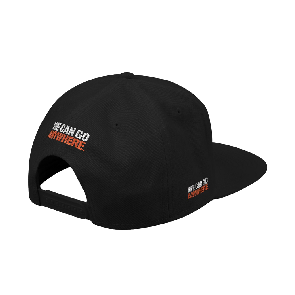 Stand Up Never Fold Embroidered Snapback Hat