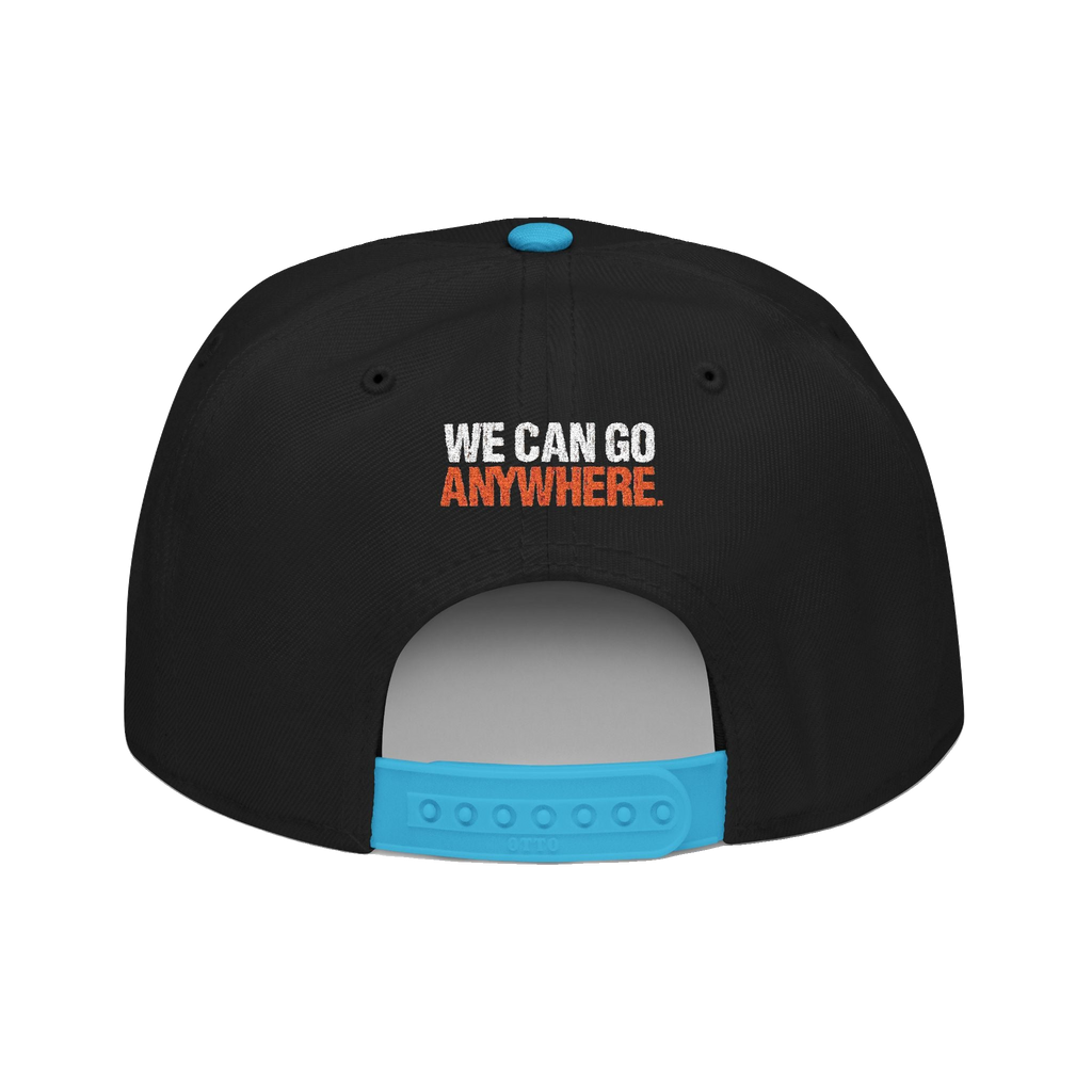 Stand Up Never Fold Embroidered Snapback Hat