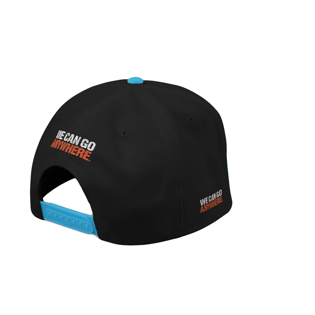 Stand Up Never Fold Embroidered Snapback Hat