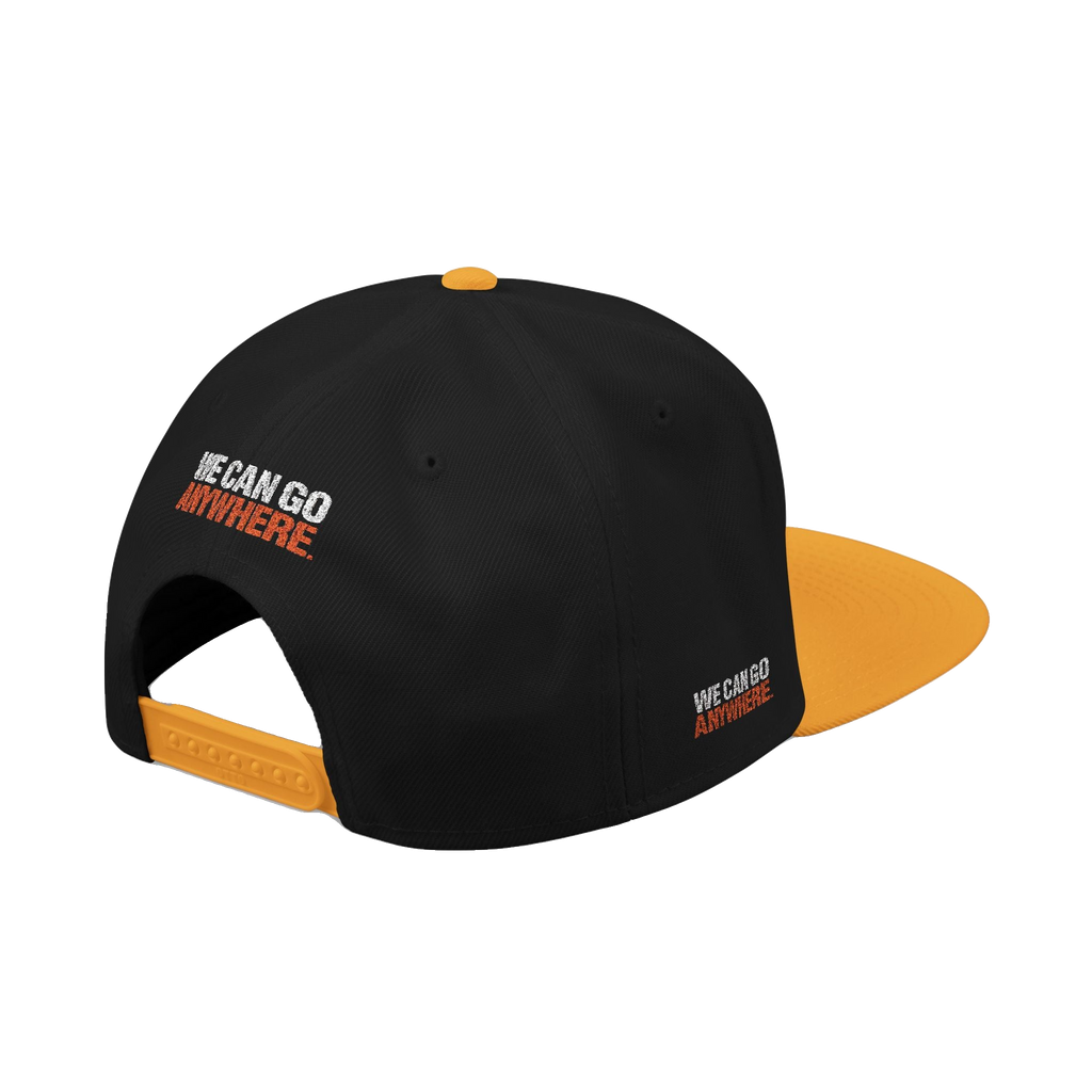 Stand Up Never Fold Embroidered Snapback Hat