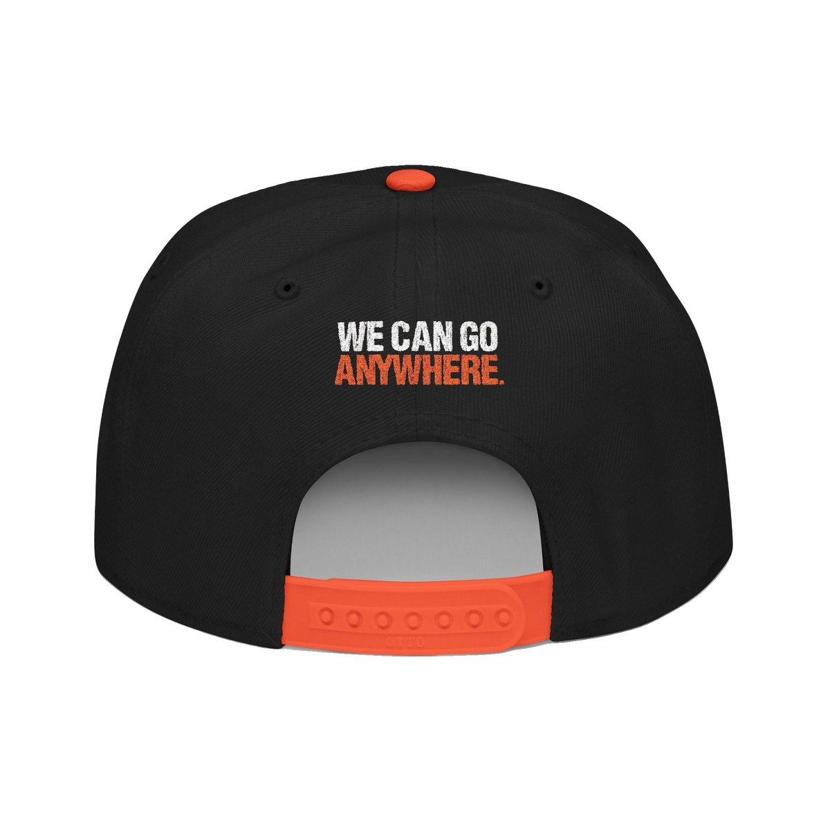Stand Up Never Fold Embroidered Snapback Hat