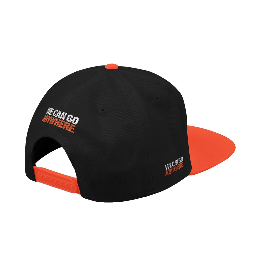 Stand Up Never Fold Embroidered Snapback Hat