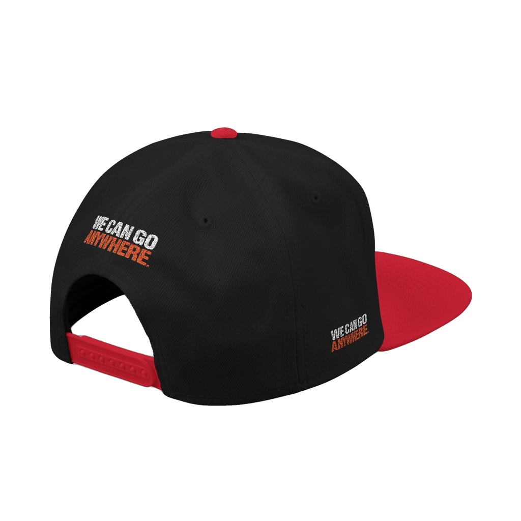 Stand Up Never Fold Embroidered Snapback Hat