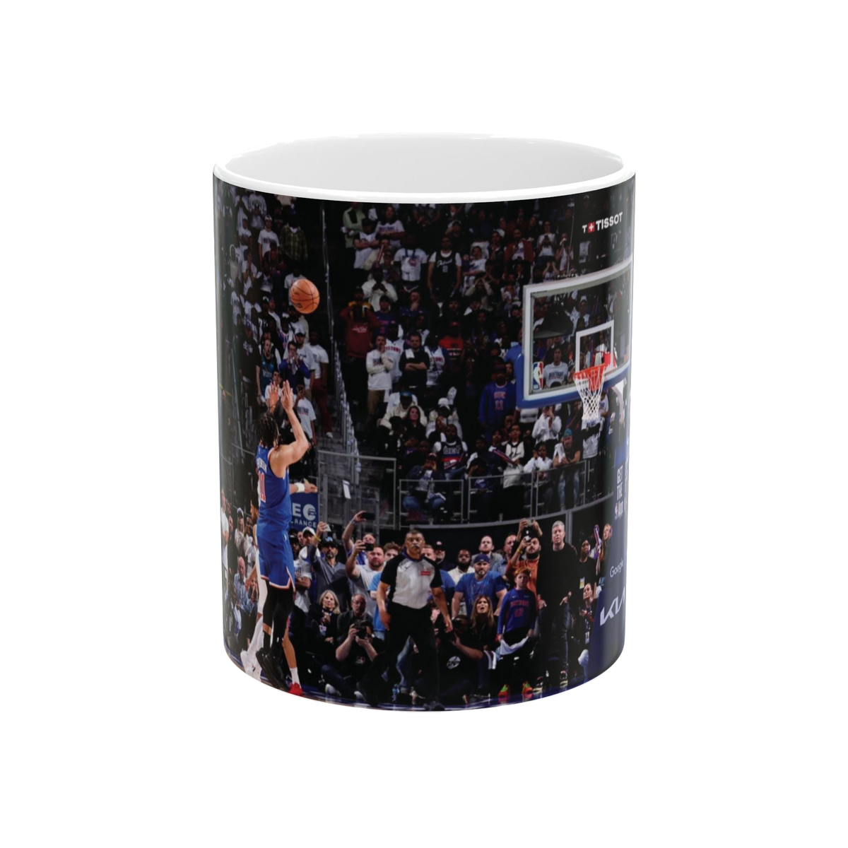 Jalen Brunson Knicks Game Winner Ceramic Mug