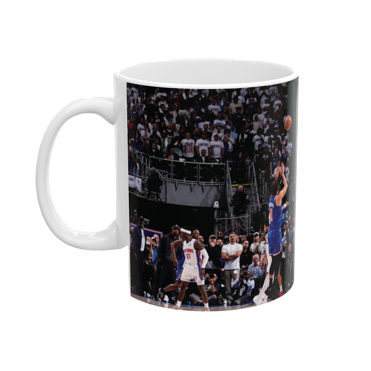 Jalen Brunson Knicks Game Winner Ceramic Mug