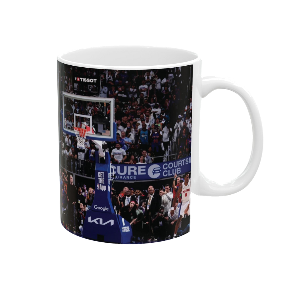Jalen Brunson Knicks Game Winner Ceramic Mug
