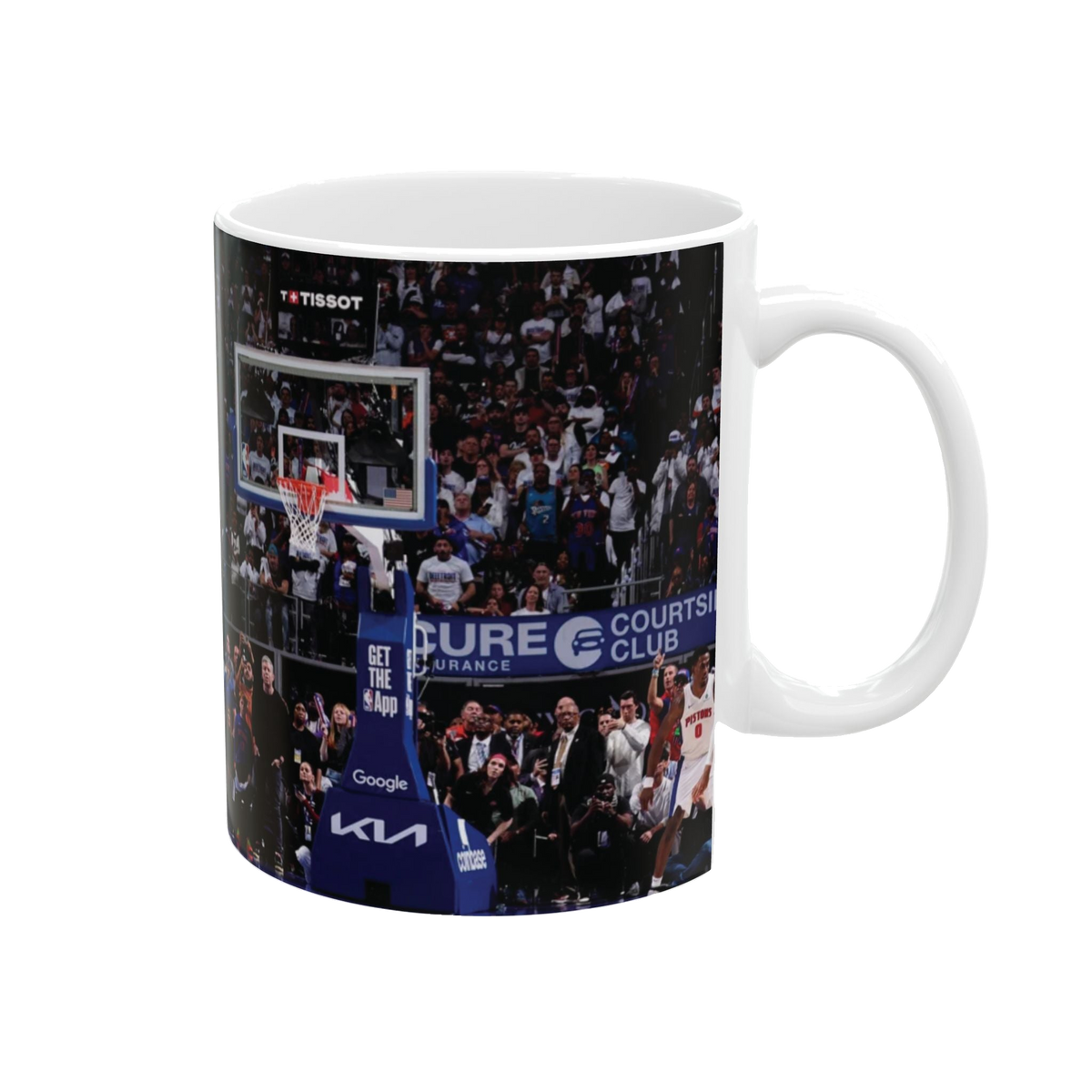 Jalen Brunson Knicks Game Winner Ceramic Mug
