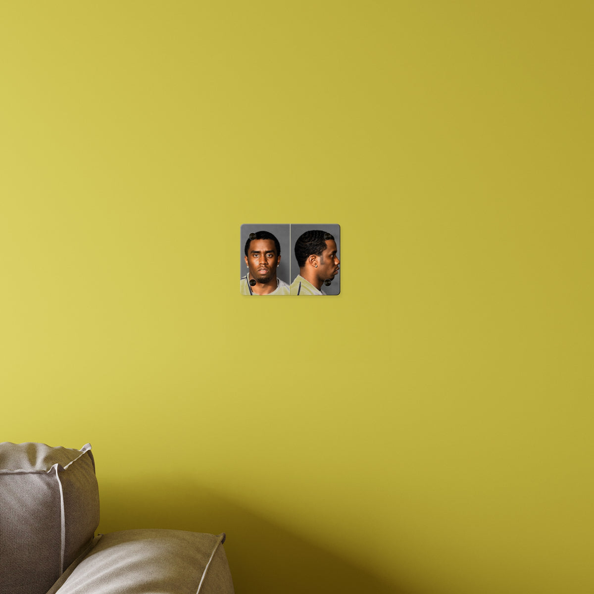Sean "Diddy" Combs Mugshot Acrylic Wall Art