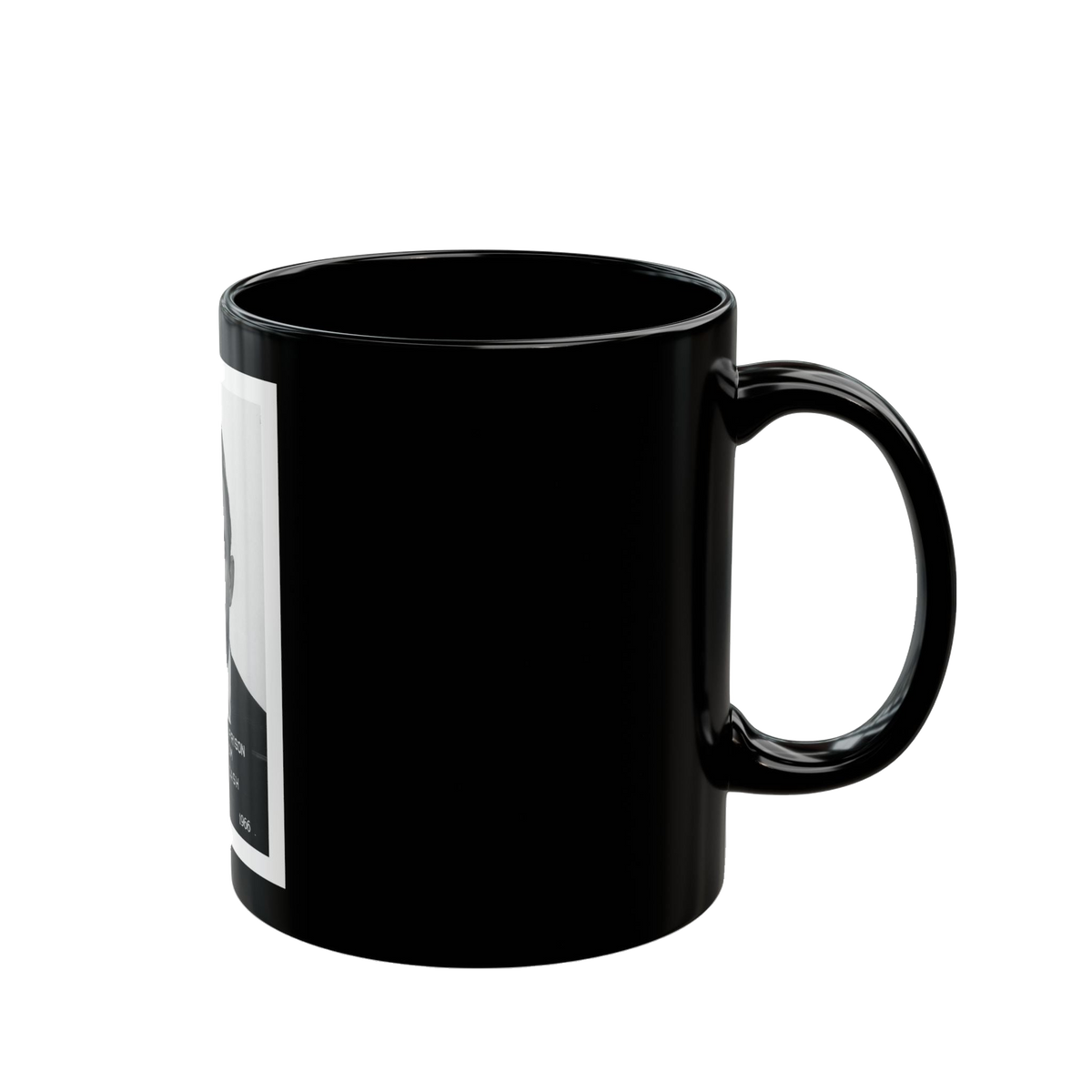 Johnny Cash Mugshot Mug – 11oz & 15oz Black Ceramic