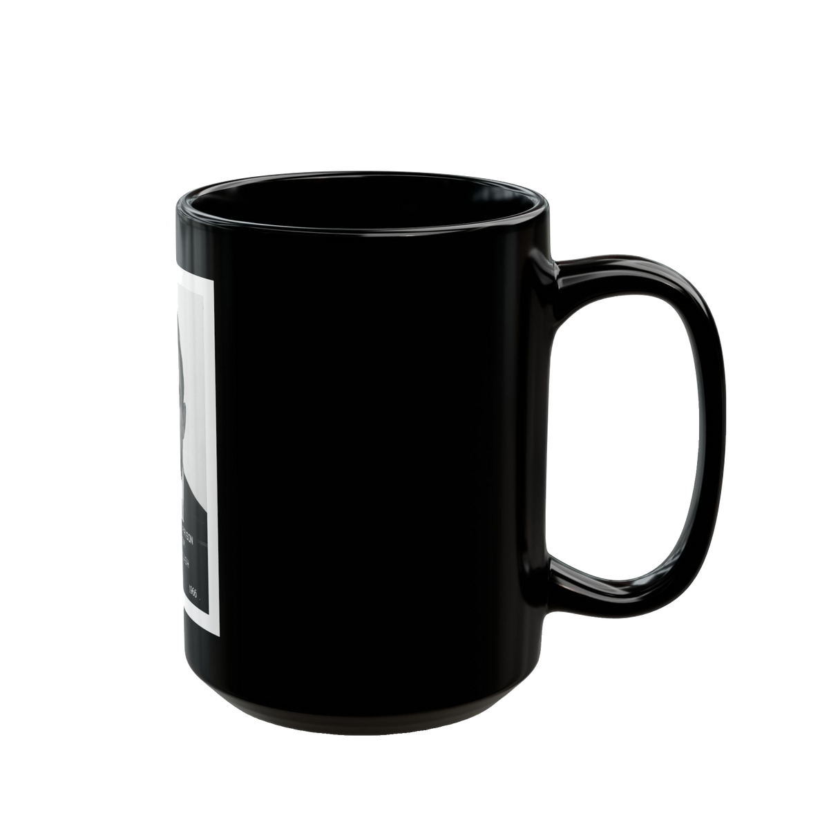 Johnny Cash Mugshot Mug – 11oz & 15oz Black Ceramic