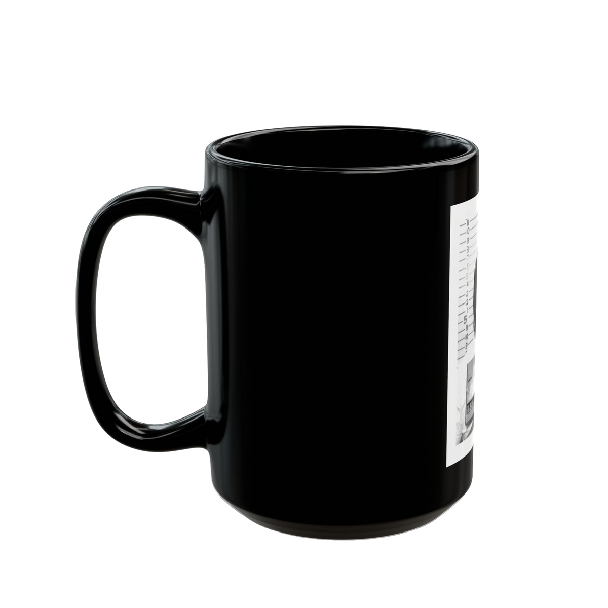 Rick James Mugshot Mug – 11oz & 15oz Black Ceramic