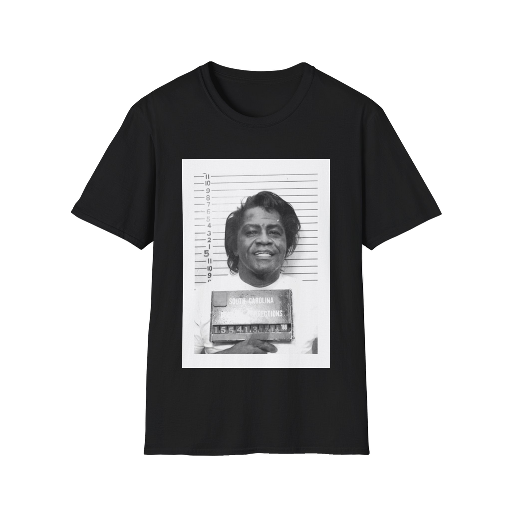 Rick James Mugshot T-Shirt – Unisex Softstyle Tee