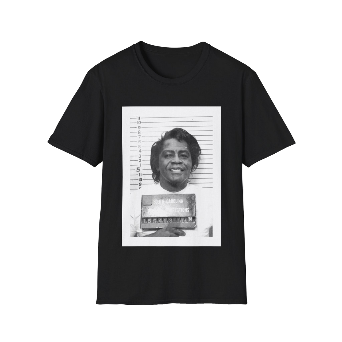 Rick James Mugshot T-Shirt – Unisex Softstyle Tee