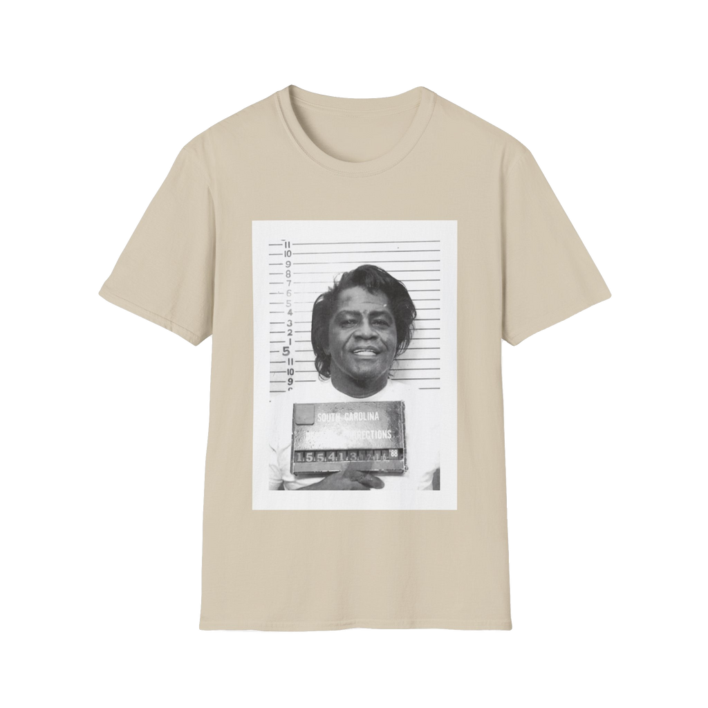Rick James Mugshot T-Shirt – Unisex Softstyle Tee