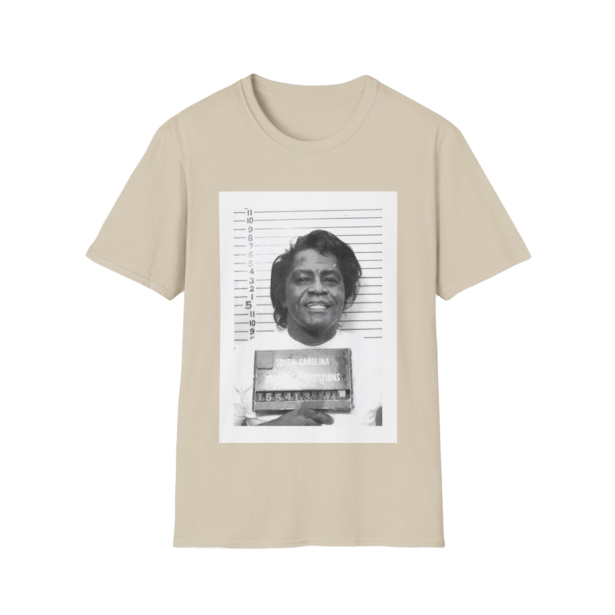 Rick James Mugshot T-Shirt – Unisex Softstyle Tee