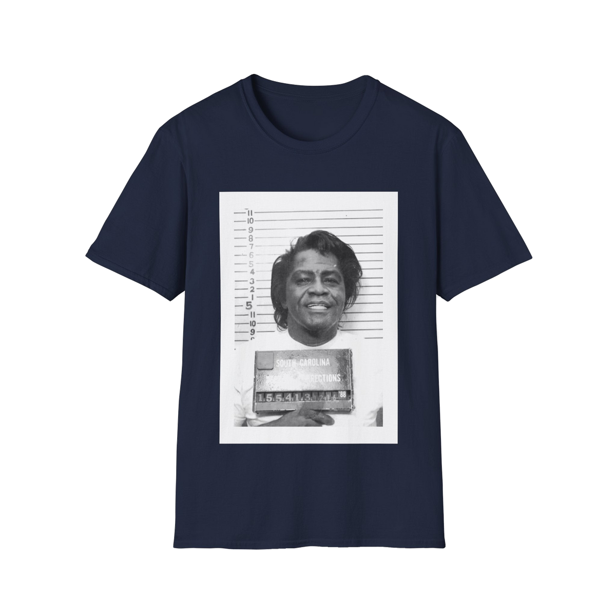 Rick James Mugshot T-Shirt – Unisex Softstyle Tee