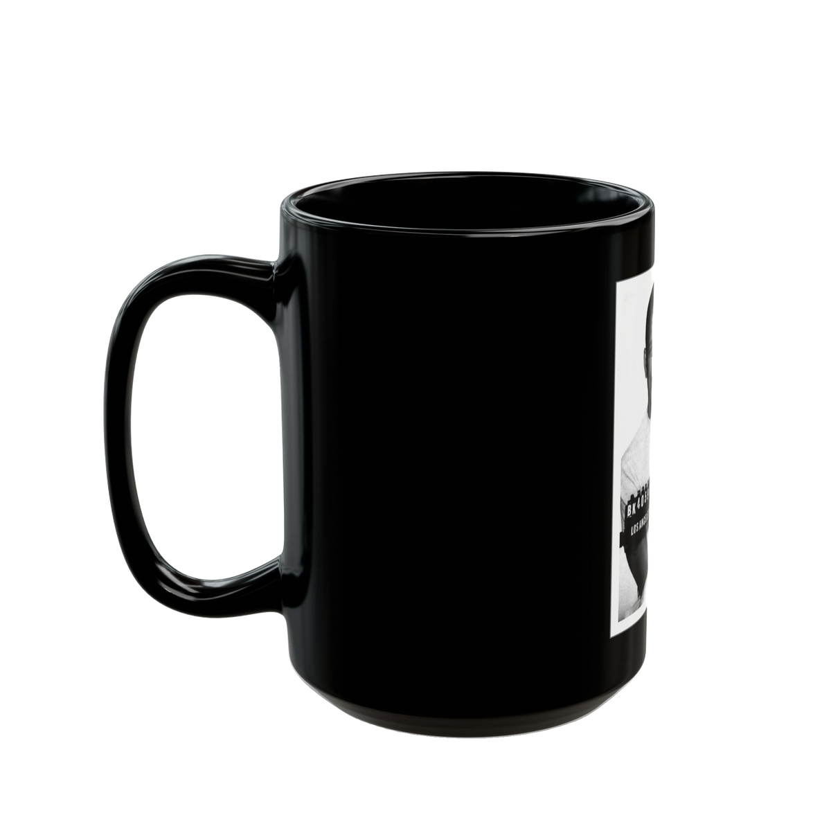 Mel Gibson Mugshot Mug – 11oz & 15oz Black Ceramic