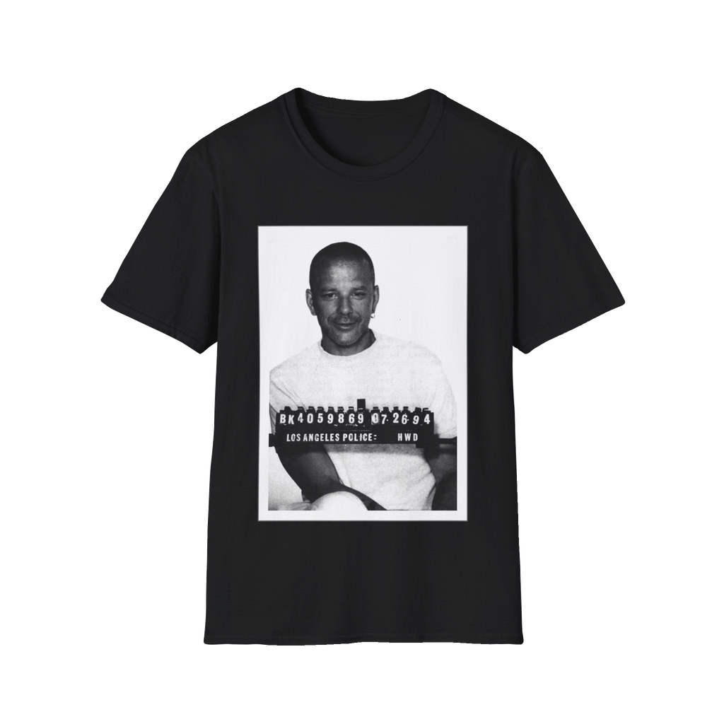 Mel Gibson Mugshot T-Shirt – Unisex Softstyle Tee