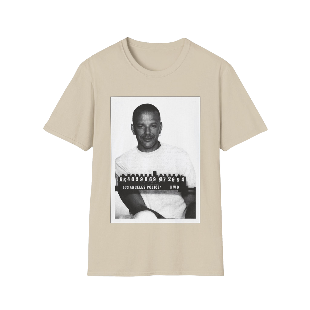 Mel Gibson Mugshot T-Shirt – Unisex Softstyle Tee