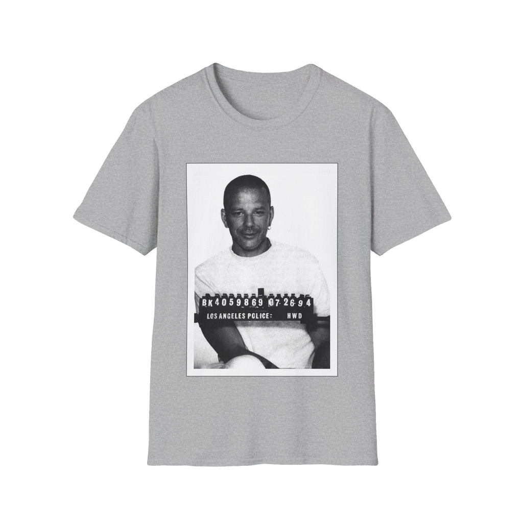 Mel Gibson Mugshot T-Shirt – Unisex Softstyle Tee