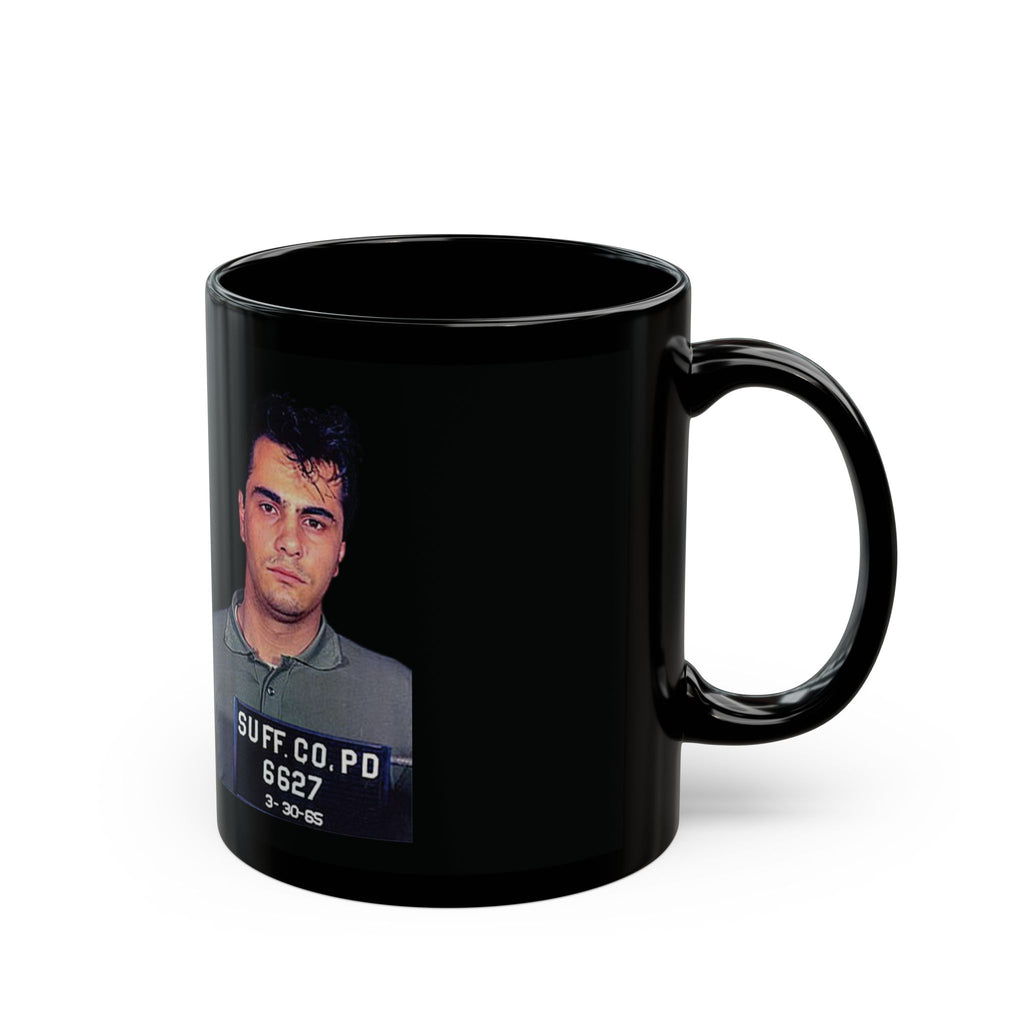 John GOTTI Unique Mugshot Mug for Humor Lovers, Fun Coffee Cup, Quirky Gift, Novelty Mug, Retro Design