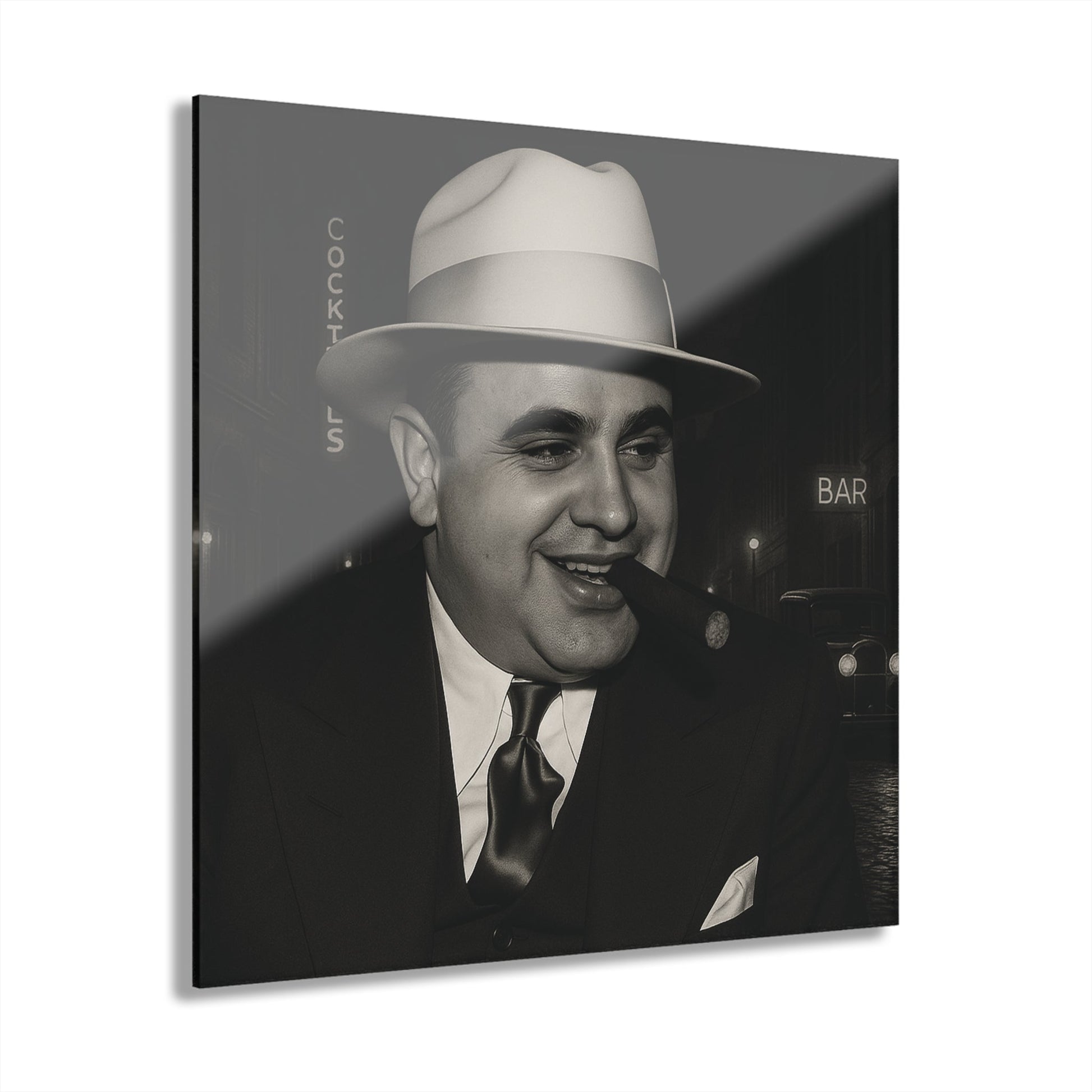 Vintage Cocktail Acrylic Print - Classic Bar Decor