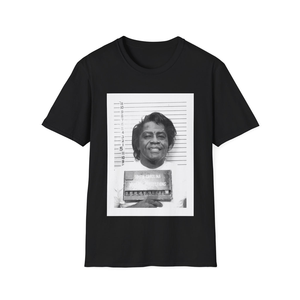 Rick James Mugshot T-Shirt – Unisex Softstyle Tee