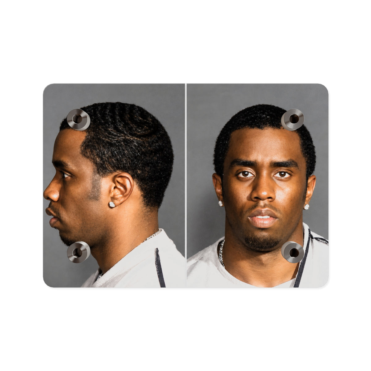Sean "Diddy" Combs Mugshot Acrylic Wall Art