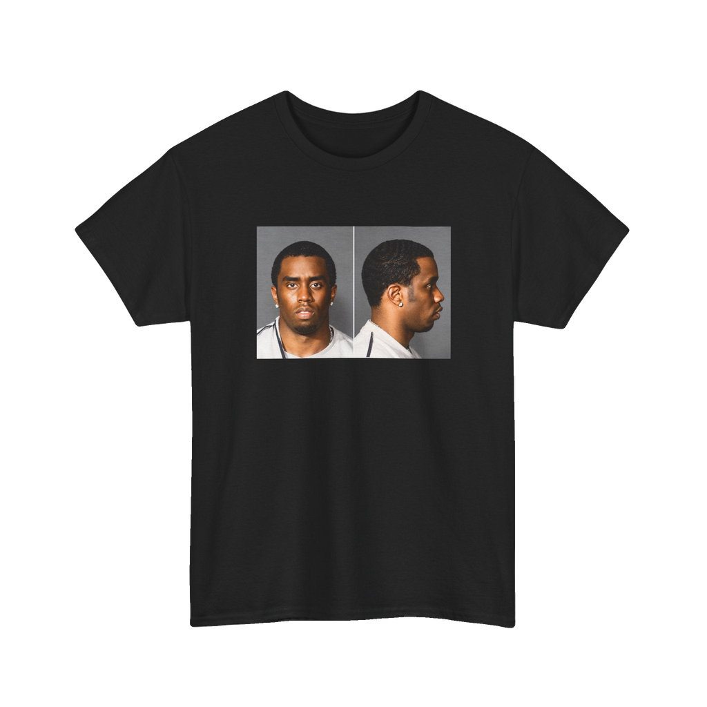Sean "Diddy" Combs Mugshot T-Shirt – Unisex Heavy Cotton Tee (S–5XL)