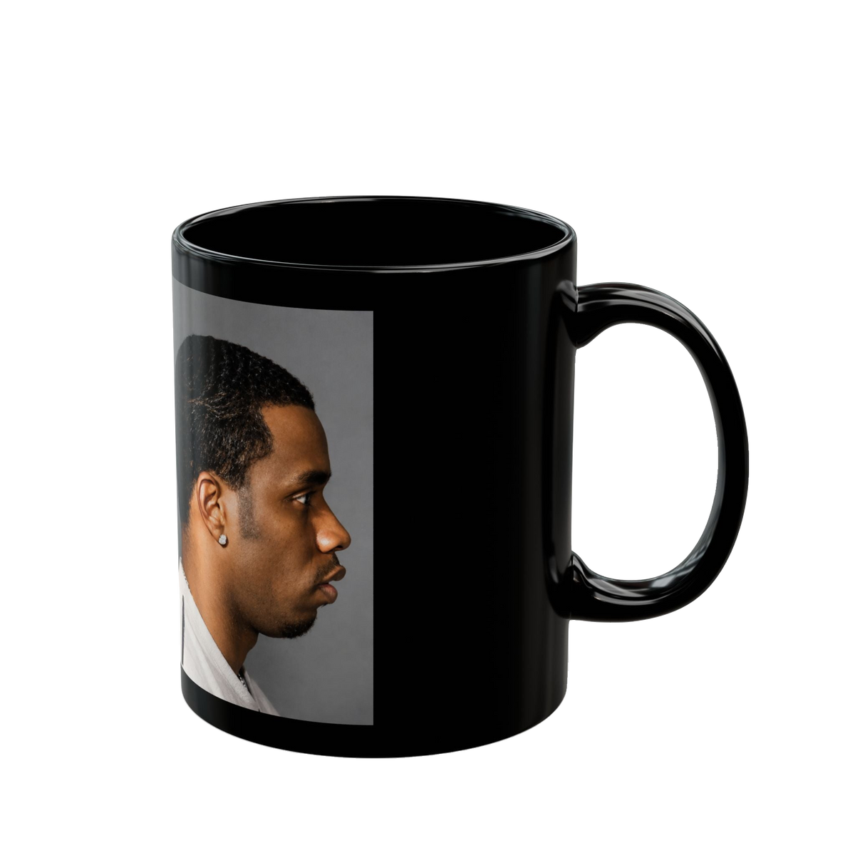 Sean "Diddy" Combs Mugshot Mug – 11oz & 15oz Black Ceramic