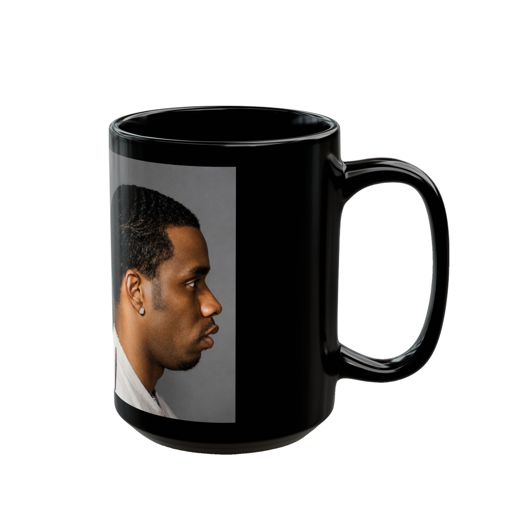 Sean "Diddy" Combs Mugshot Mug – 11oz & 15oz Black Ceramic